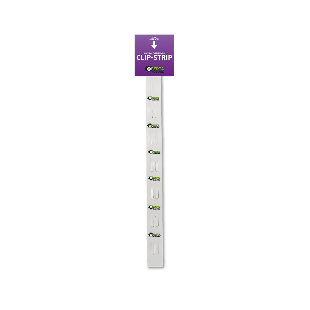 Os Clip-Strip podem melhorar a organização e a visibilidade dos seus produtos, aumentando as vendas e economizando espaço em sua loja.